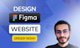 figma website design, website UI UX design, figma design, website mockup