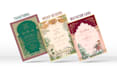 create mughal, floral and luxury wedding invitation card