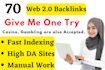 web 2 0 backlinks