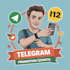 do crypto telegram promotion, telegram subscriber, grow telegram members target