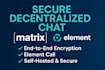 set up a secure matrix chat server with android app support