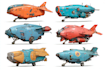 design spaceships and sci fi vehicles