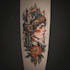 draw custom tattoo sleeve design unique modern