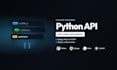 build a custom python backend with django, flask, or fastapi