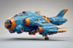 design a spaceship, sci fi vehicle and sci fi art