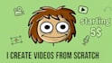 create animated videos from scratch