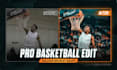 create a college basketball highlight edit and recruitment video