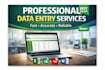 manage and organize your data professionally