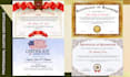 design a professional custom certificate