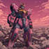 custom digital 2d anime mecha art illustration