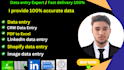 do shopify data entry CRM data entry linkedin data entry