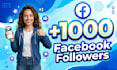 add real and active facebook 1,000 followers