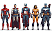draw a superhero cartoon characters