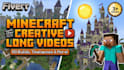 make minecraft creative long videos for your youtube channel