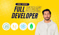 full stack web application and full stack web app