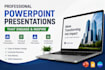 create professional powerpoint presentation and PPT slides