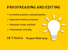 proofread, edit, and improve your writing professionally