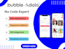 develop a custom bubble io website, bubble app, saas ai website, saas app, mvp