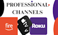 develop and publish custom roku TV apps and channels