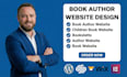 design author website, book author website, ebook website, ebook landing page