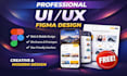 do premium UI UX figma design free extra screens consultation