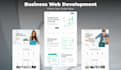 built, develop business website as a developer