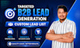 do targeted b2b lead generation with targeted leads and email finding