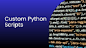 write your python script