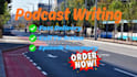 write your podcast show notes