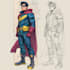 draw you dc or marvel style comic book and superhero