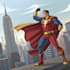 superhero character for comics