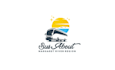 make iconic private bus logo with charters tours south west