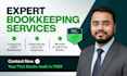 do quickbooks cleanup and bookkeeping,as a quickbooks expert