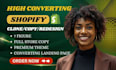 copy clone shopify store duplicate redesign shopify website build shopify store