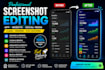 edit and enhance screenshots for apps, websites, and social media