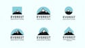 design awesome camping and mountain logo