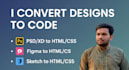 psd to html figma to html css sketch to html responsive