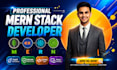be your mern stack developer for full stack web applications