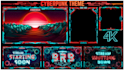 design a custom twitch stream overlay pack in any style