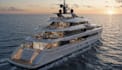 redesign yacht concept, revitalize 3d space, versatile area render, bow balcony
