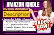 do amazon book optimization, SEO amazon descriptions to skyrocket your sales