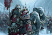 create a sci fi character art inspired by warhammer style