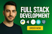 be your full stack web developer