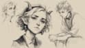draw sketches with your character