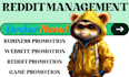 promote your product, website, saas app, ecommerce or onlyfans using reddit