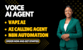 build ai voice agent, ai calling agent with vapi retell synthflow and n8n