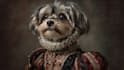 create custom royal pet portrait in high quality