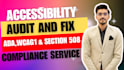 fix your website for wcag accessibility audit ada compliance