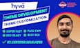 convert magento theme to hyva theme and do hyva development