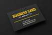 design a modern professional business card for your brand